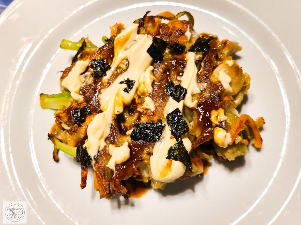 Okonomiyaki – Fleisch und Gemüse Omelette aus Japan- Japanese Meat and Vegetable Omelett
