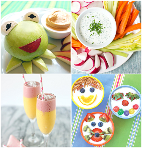 Party Ideas | Party Printables Blog: 20+ Yummy and Fun After School Snacks