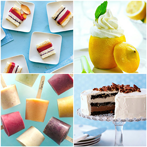 Party Ideas | Party Printables Blog: 30+ Decadent and Delicious Frozen Desserts