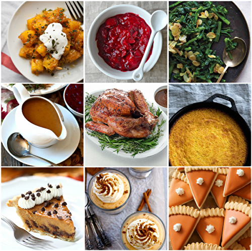 Party Ideas | Party Printables Blog: 30+ Recipes for a Fabulous Thanksgiving Feast