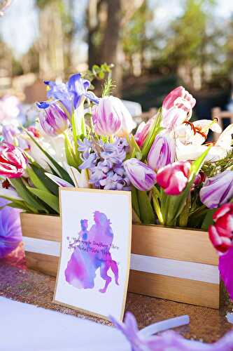 Party Ideas | Party Printables Blog: A Beauty & The Beast Inspired Birthday Party