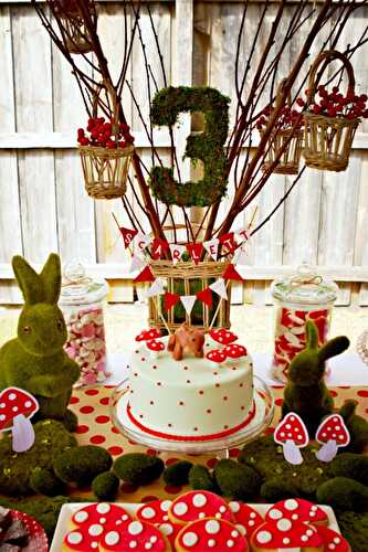 Party Ideas | Party Printables Blog: A Woodland Bambi Inspired 3rd Birthday Party 