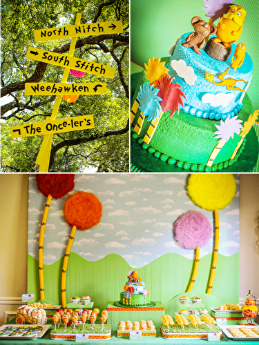 Party Ideas | Party Printables Blog: An Incredible Lorax Inspired Birthday Party