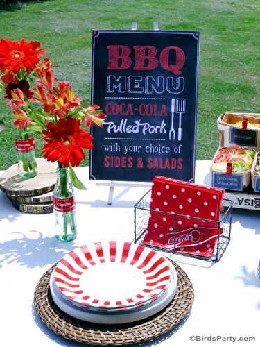 Party Ideas | Party Printables Blog: BBQ Cookout Summer Party Ideas