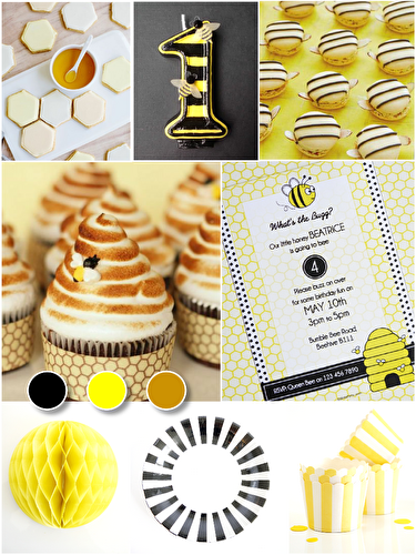 Party Ideas | Party Printables Blog: Bee Inspired Birthday Party Ideas