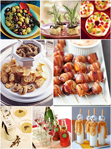 Party Ideas | Party Printables Blog: Christmas Party Easy Appetizers and Holiday Cocktails