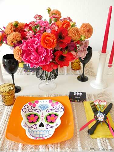 Party Ideas | Party Printables Blog: Day of The Dead Dinner Party Ideas