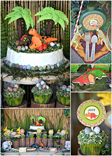 Party Ideas | Party Printables Blog: Dinosaur Birthday Party Feature