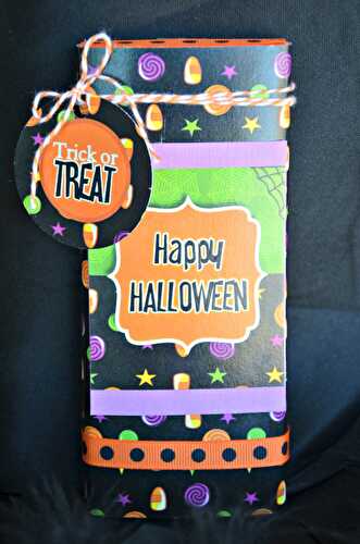 Party Ideas | Party Printables Blog: DIY Halloween Candy Bar Wrappers
