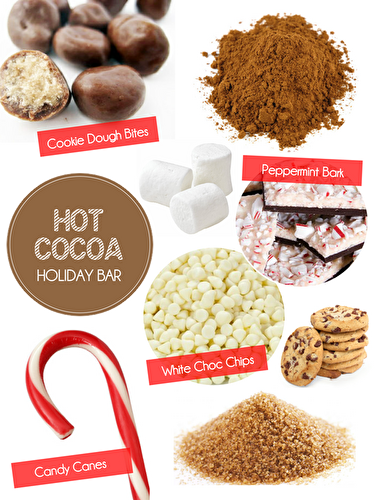 Party Ideas | Party Printables Blog: DIY Hot Cocoa Bar for the Holidays