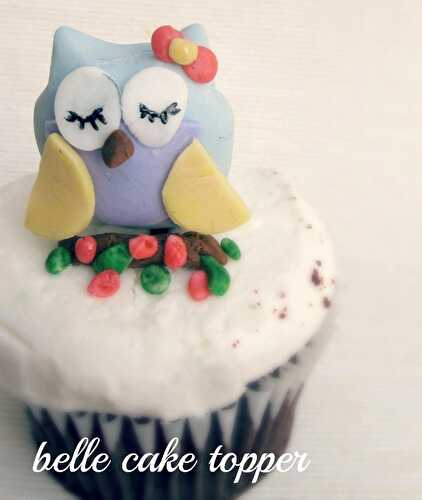 Party Ideas | Party Printables Blog: DIY Owl Cupcake Fondant Toppers