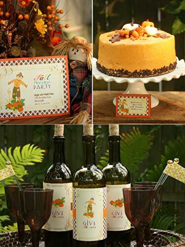 Party Ideas | Party Printables Blog: Fall Harvest Party for your Thanksgiving Celebrations