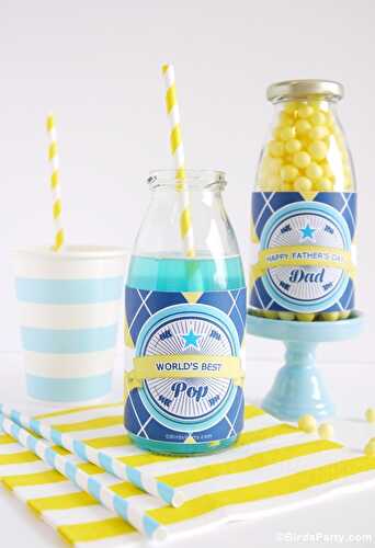 Party Ideas | Party Printables Blog: Free Father's Day Party Printables