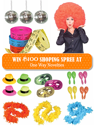Party Ideas | Party Printables Blog: Giveaway | $100 Shopping Spree Party Supplies & Costumes
