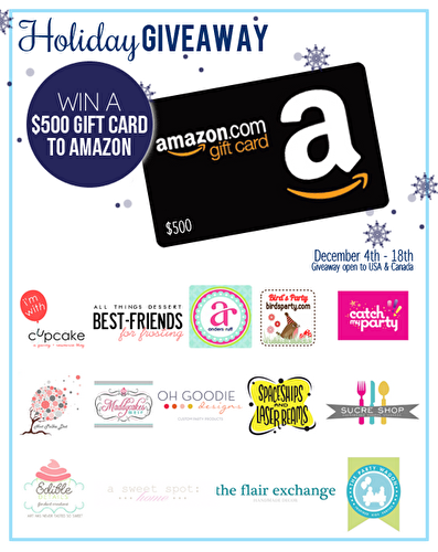 Party Ideas | Party Printables Blog: Giveaway | $500 Amazon Party Shopping Spree
