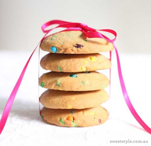 Party Ideas | Party Printables Blog: Gluten-Free Rainbow Confetti Cookies Recipe