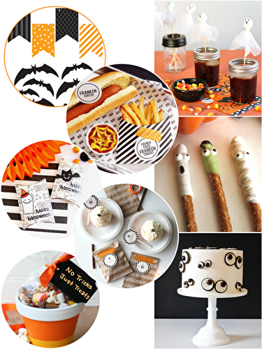 Party Ideas | Party Printables Blog: Halloween Party Ideas, Free Printables, Recipes & Crafts