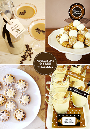 Party Ideas | Party Printables Blog: Handmade Edible Gift Ideas & Free Printable Gift Tags