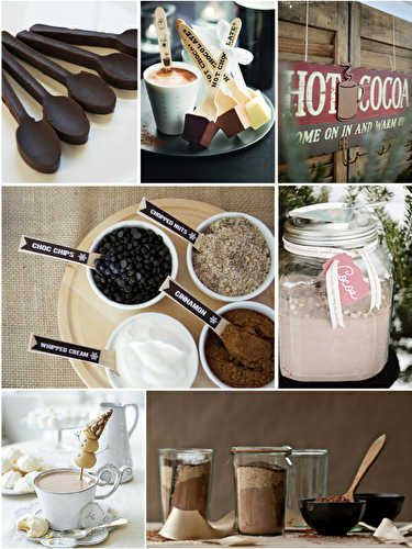 Party Ideas | Party Printables Blog: Hot Cocoa Bar Ideas and Party Recipes
