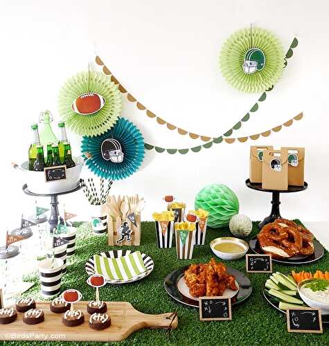Party Ideas | Party Printables Blog: How to Host a Fab Super Bowl Party