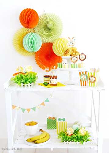 Party Ideas | Party Printables Blog: How to Set up an Easter Waffle Bar