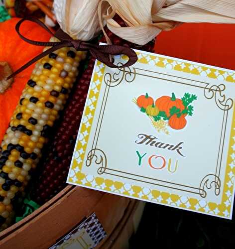 Party Ideas | Party Printables Blog: I'm grateful for...