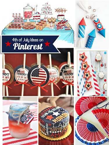 Party Ideas | Party Printables Blog: Just out of Pinterest | Last Minute 4th July Party Ideas