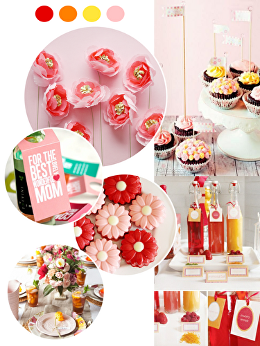 Party Ideas | Party Printables Blog: Last Minute Mother's Day Party, Crafts and Gift Ideas