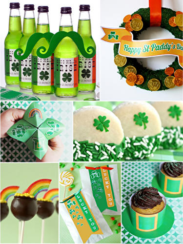 Party Ideas | Party Printables Blog: Last Minute St Patrick's Day Party Ideas & Inspiration