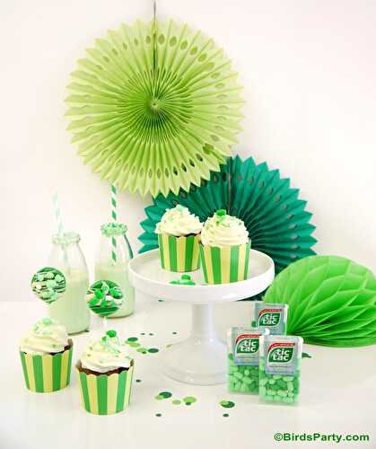 Party Ideas | Party Printables Blog: Mint Green Party Ideas & Flavored Recipes with Tic Tac®