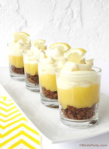 Party Ideas | Party Printables Blog: NO-BAKE White Chocolate & Lemon Cheesecake Recipe