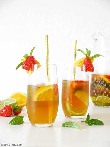 Party Ideas | Party Printables Blog: Pimm's No. 1 Cup Cocktail Recipe