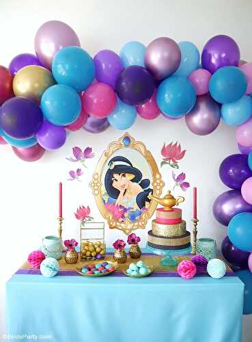 Party Ideas | Party Printables Blog: Princess Jasmine Birthday Party Ideas