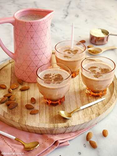 Party Ideas | Party Printables Blog: Quick and Easy Mexican Almond Horchata