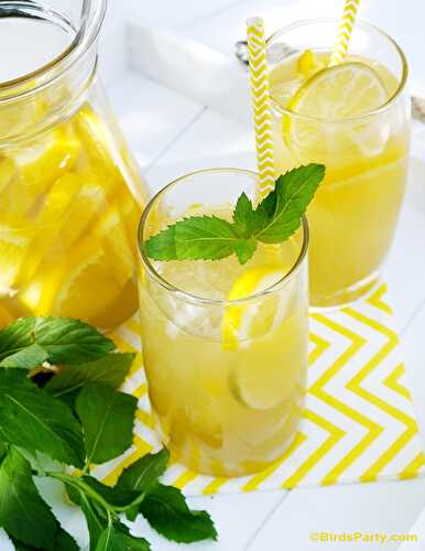 Party Ideas | Party Printables Blog: Skinny Citrus Green Iced Tea Recipe
