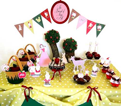 Party Ideas | Party Printables Blog: Snow White Inspired Birthday Party Ideas & Printables