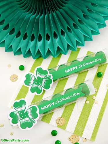 Party Ideas | Party Printables Blog: St Patrick's Day Free Printables & DIY Favor