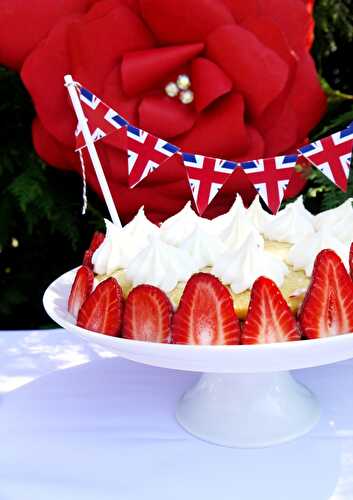 Party Ideas | Party Printables Blog: Strawberries & Cream Cake Recipe