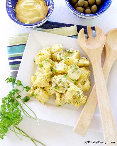 Party Ideas | Party Printables Blog: Summer Recipe | Olive & Herbs Potato Salad