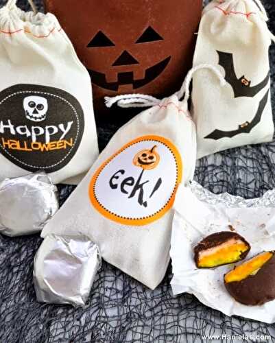 Party Ideas | Party Printables Blog: Super Easy DIY Halloween Fabric Treat Bags