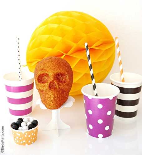 Party Ideas | Party Printables Blog: Super Easy Halloween Party Ideas & a FLASH SALE