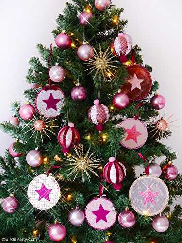 Party Ideas | Party Printables Blog: Three Easy DIY Christmas Tree Ornaments