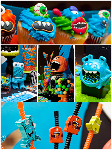 Party Ideas | Party Printables Blog: Tricked Out Treats for Little Monsters