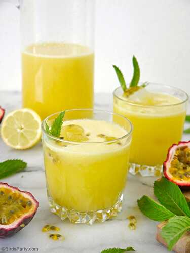 Passion Fruit Lemonade Recipe