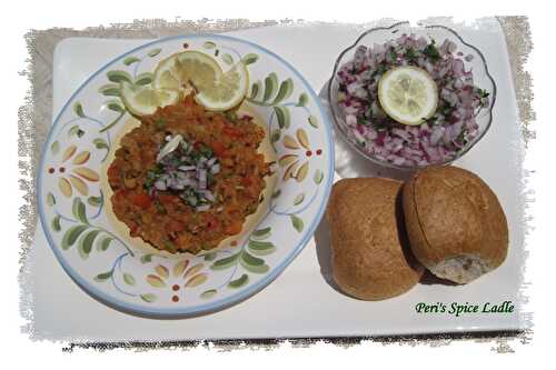 Pav Bhaji - Mumbai Street Food