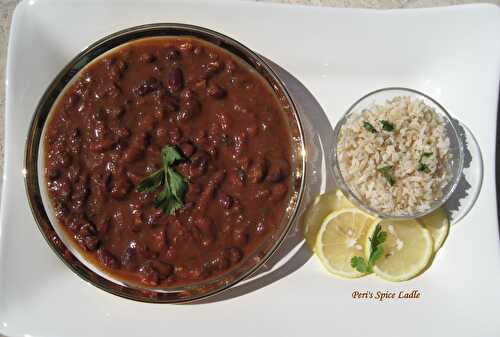 Rajma Curry - North-Indian Kidney Beans