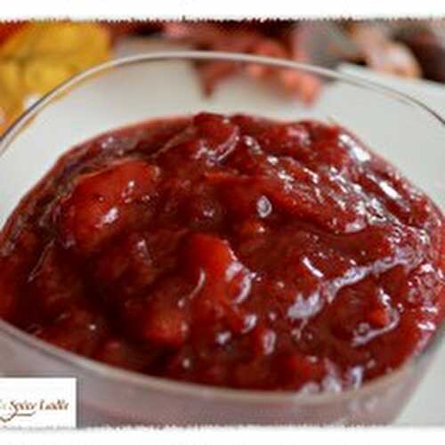 Mango Cranberry Chutney