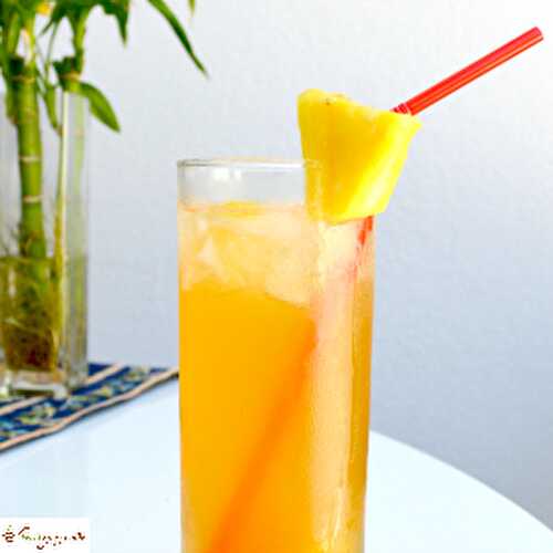 Summer Perfect - A Coconut Pineapple Cooler