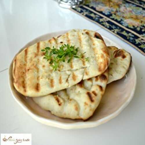 Homemade Indian Naan Gets Grilled- Peri's Spice Ladle