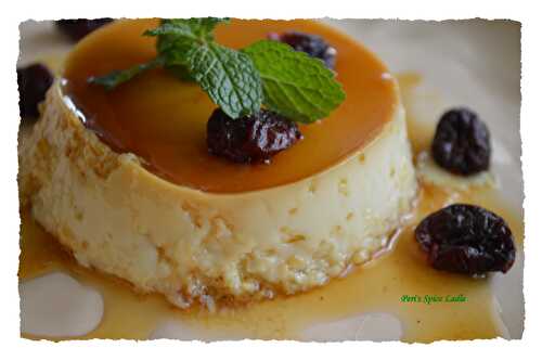 Mamaiji's Caramel Pudding - Peri's Spice Ladle